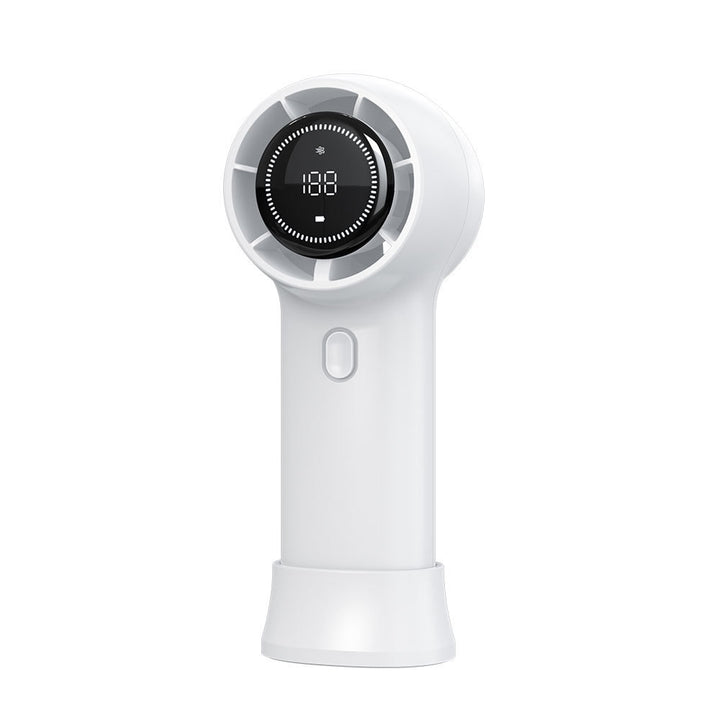 Unisex Handheld Smart Temperature Control Fan Stornfield