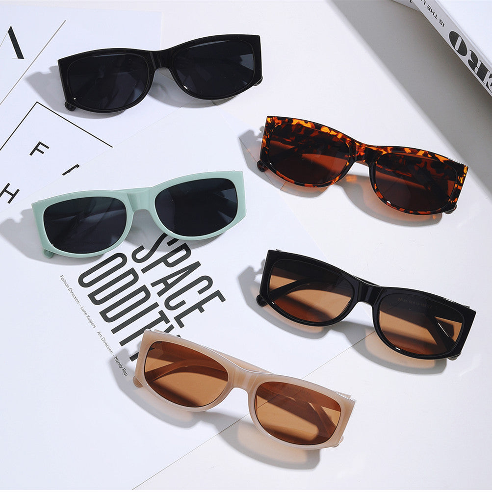 Ladies stylish sunglasses with modern transparent frame Stornfield
