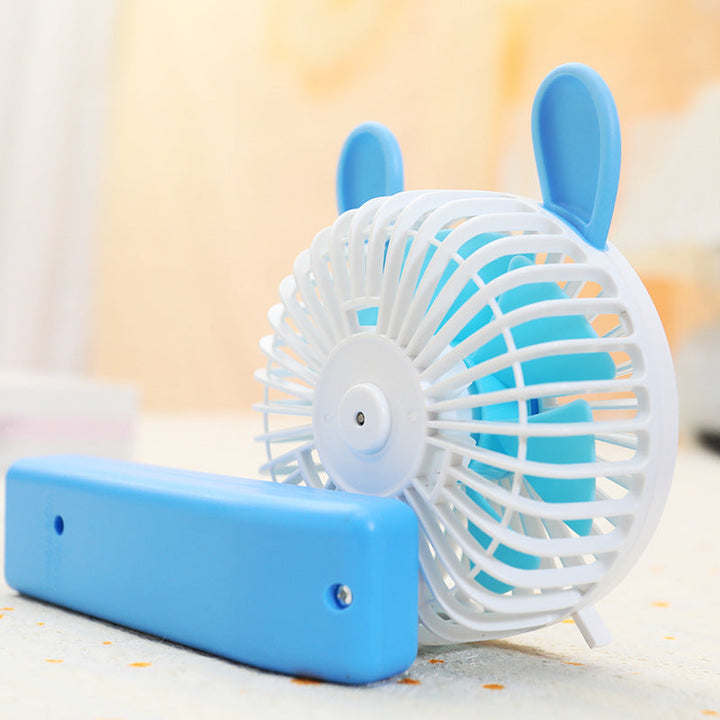 Ladies Portable Hand Fan with Cute Design Stornfield