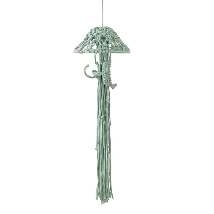 Decorative Macramé Jellyfish Wall Art Stornfield