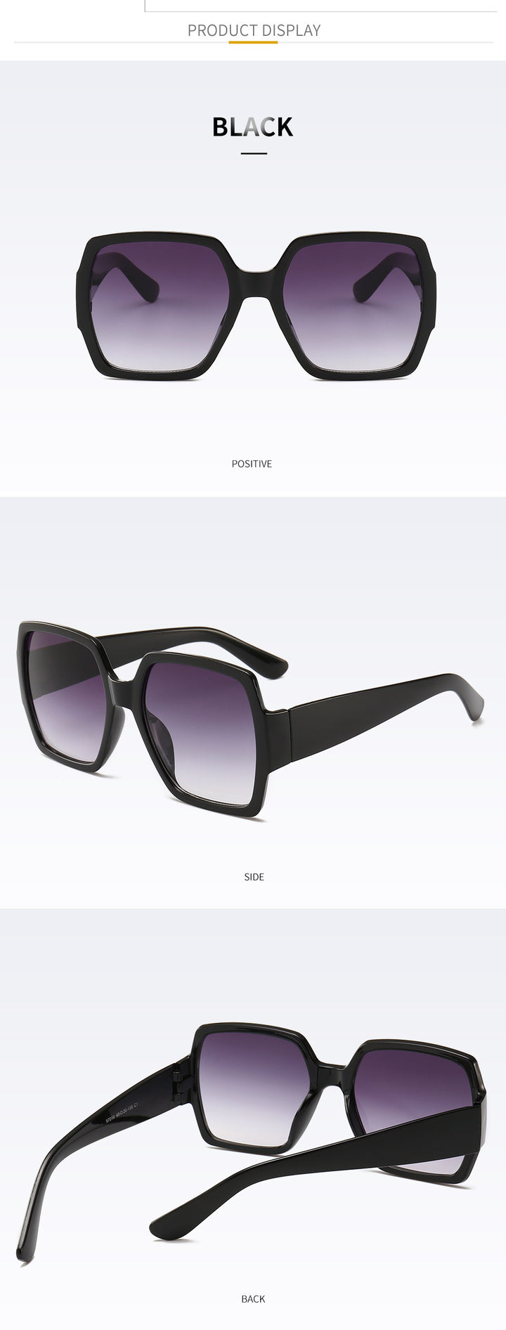 Sparkling Geometric Frame Sunglasses Stornfield