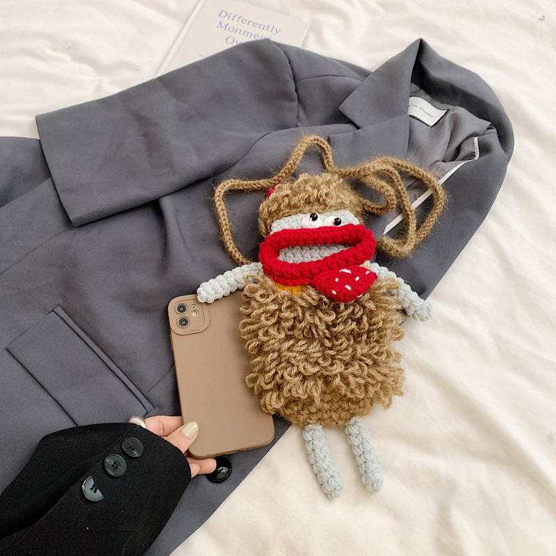 Cute Crochet Character Doll