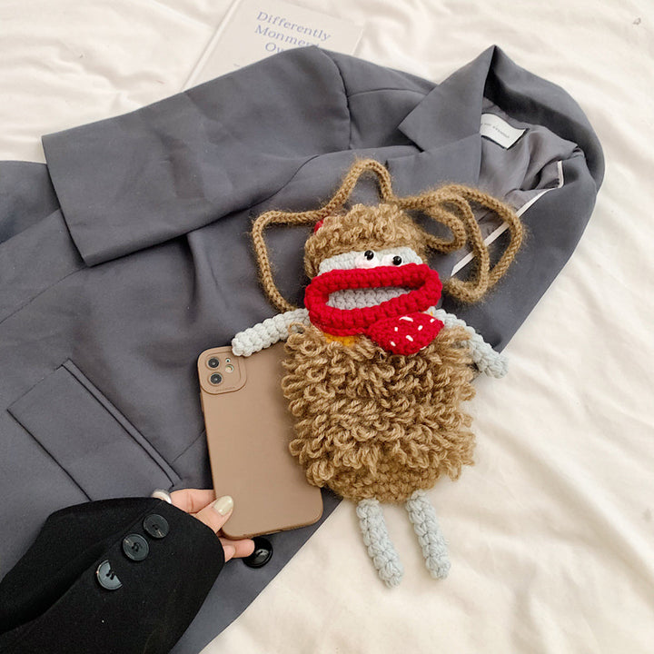 Cute Crochet Character Doll