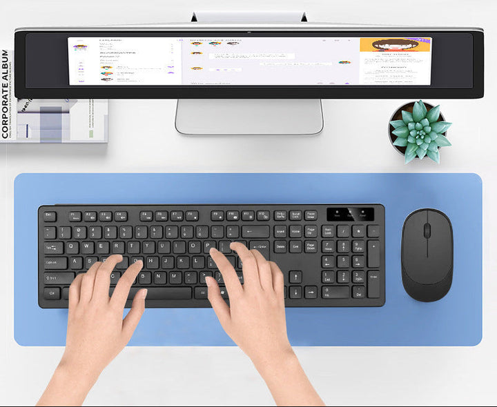 Wireless Slim-Profile Keyboard and Mouse Set Stornfield
