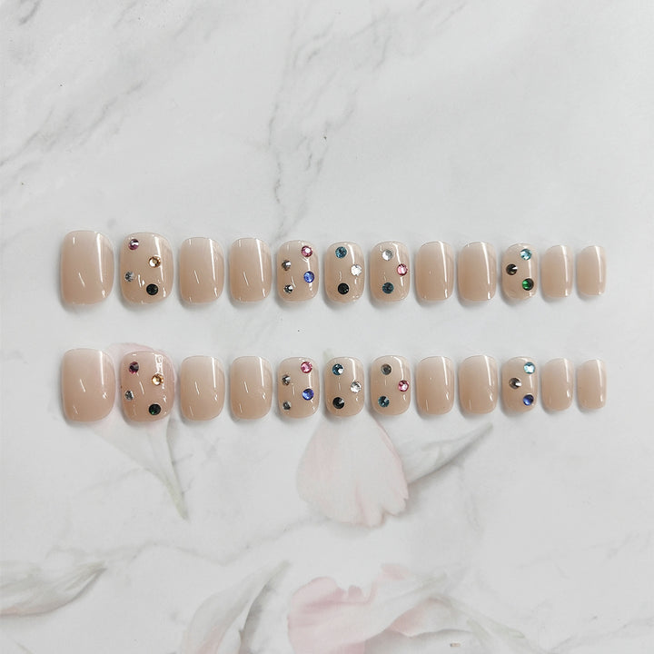 Decorative Press-On Nail Art Set Stornfield