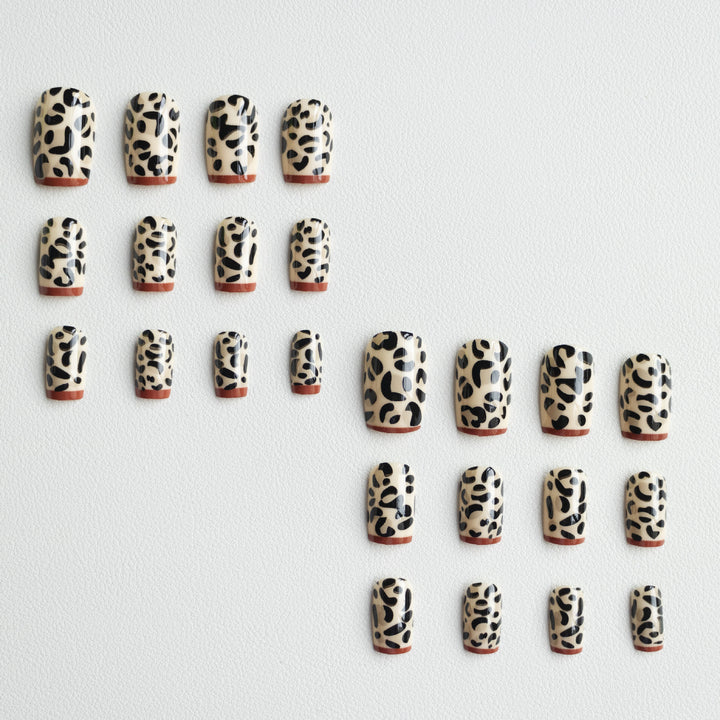 Wild Animal Print Nail Art Kit