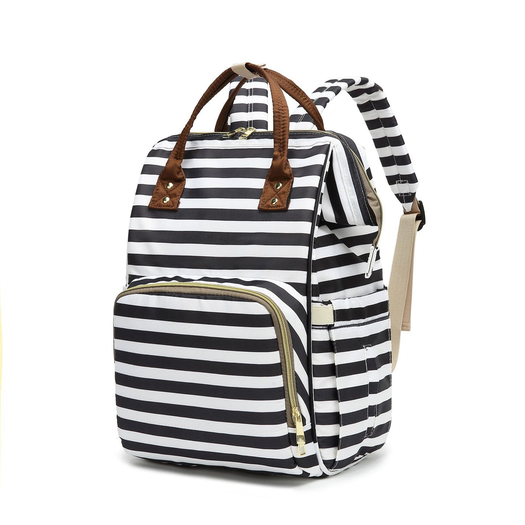 Stylish Striped Backpack Stornfield