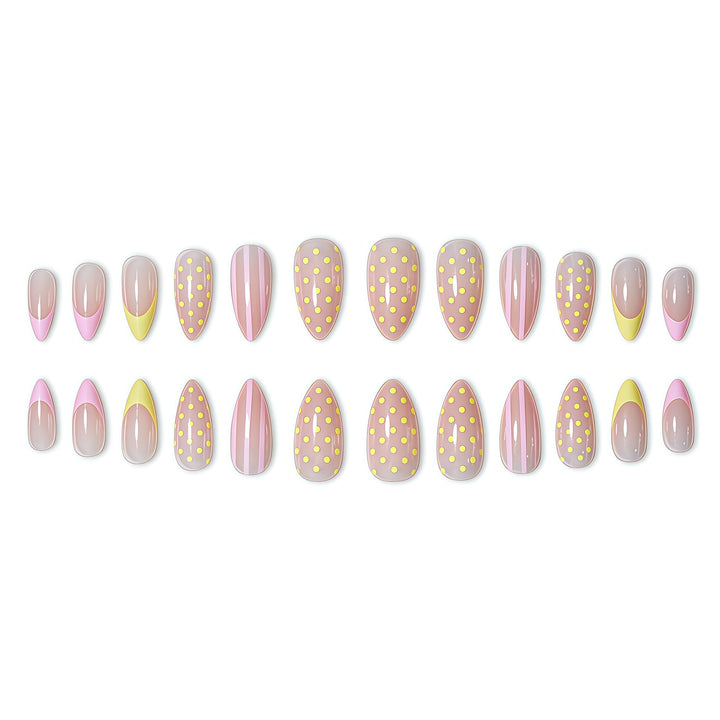 Glossy Press-On Nail Set Stornfield