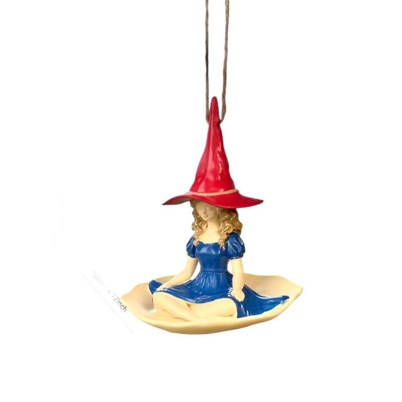 Decorative Hanging Vase with Figure Stornfield