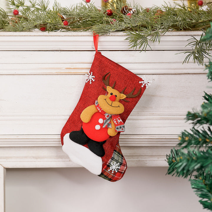 Christmas stocking with reindeer design Stornfield