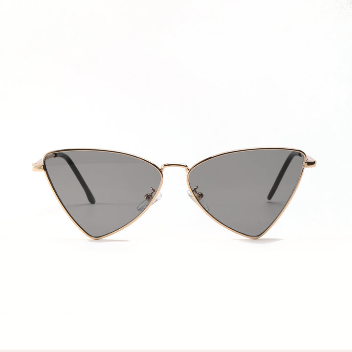 Women trendy Cat-Eye sunglasses with golden accents Stornfield