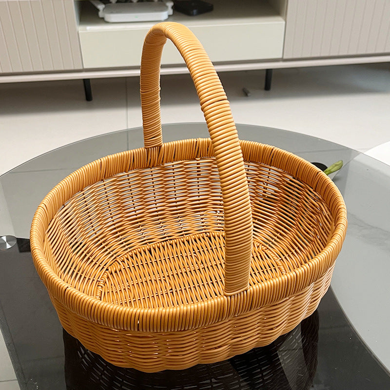 Women's Handwoven Shopping Basket Stornfield