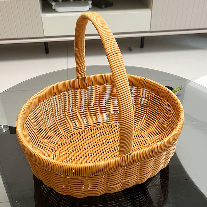 Women's Handwoven Shopping Basket Stornfield