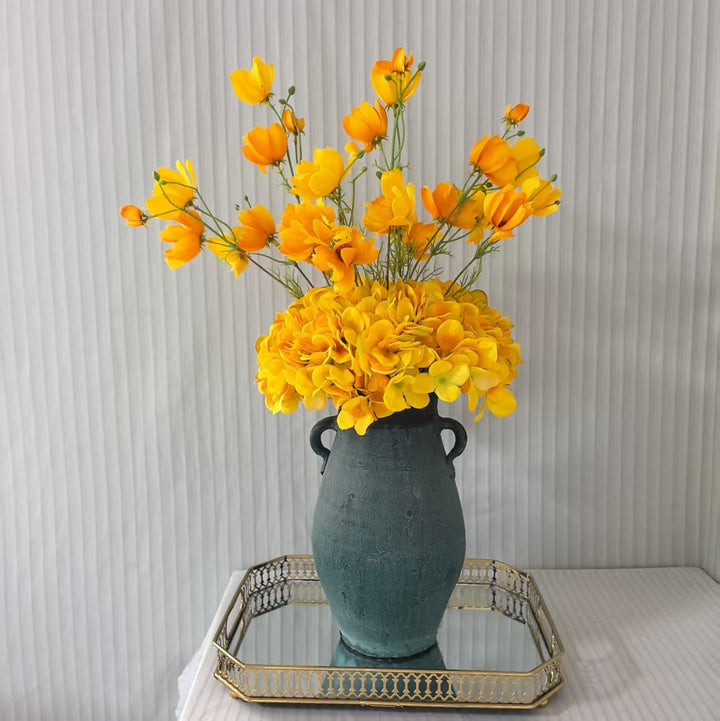 Lifelike Floral Arrangement