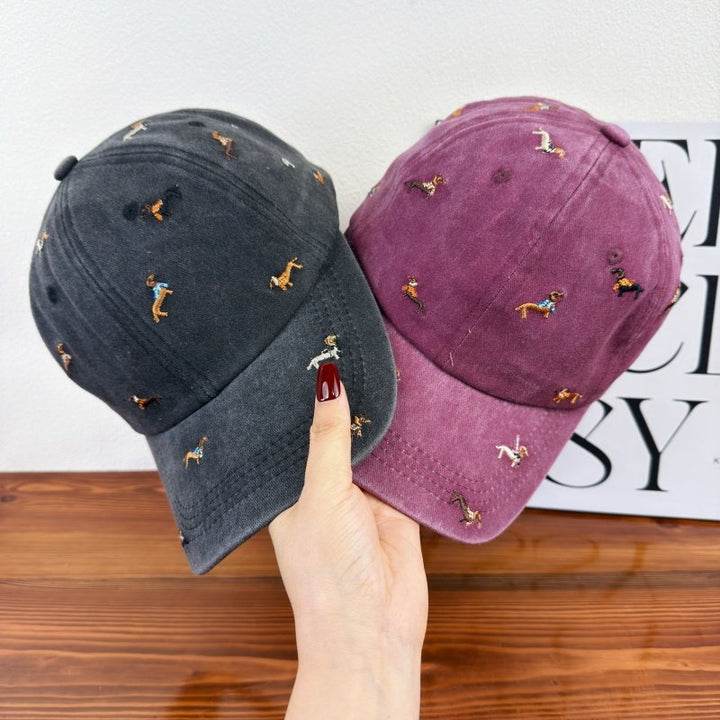 Unisex Embroidered Dog-Themed Baseball Cap Stornfield
