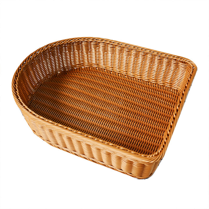 Handwoven Oval Storage Basket Stornfield