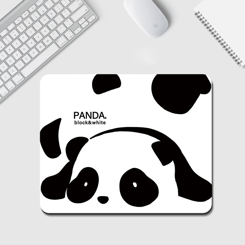 Panda-Themed Mouse Pad