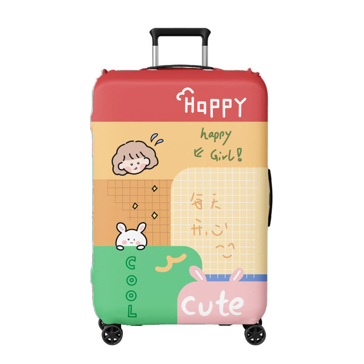 Women Suitcase Cover with Floral Patterns Stornfield