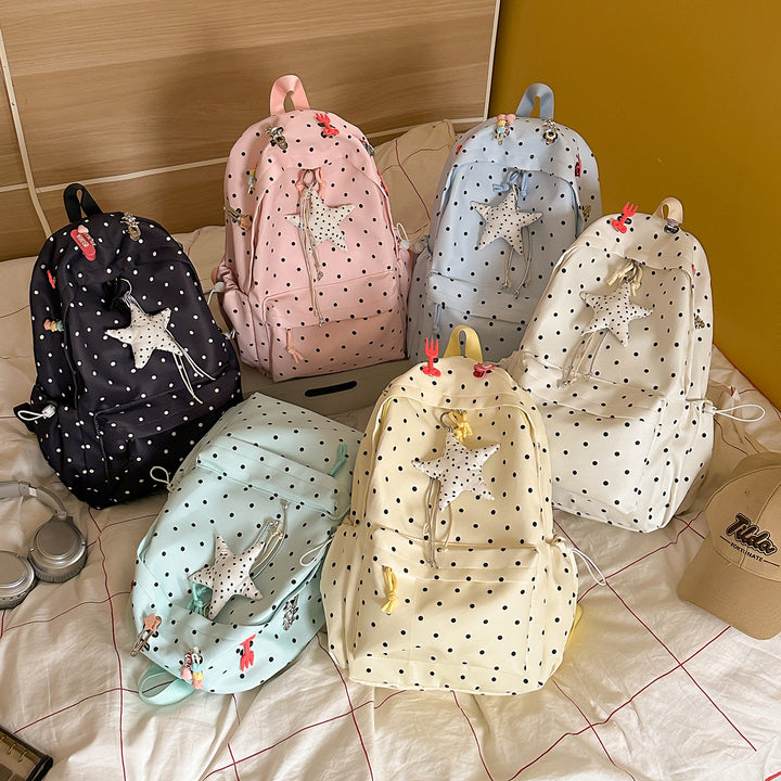Polka Dot Lightweight Backpack Stornfield