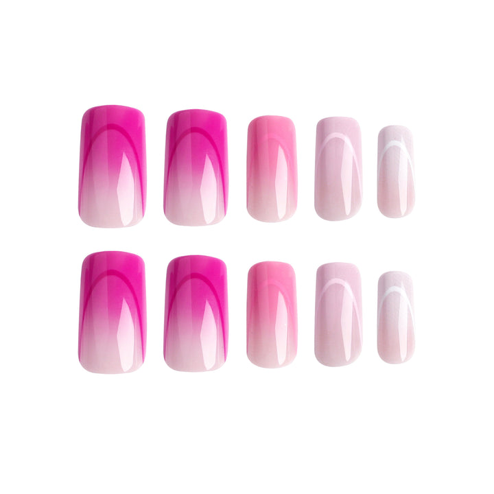 Artistic nail extensions with elegant ombre effects Stornfield