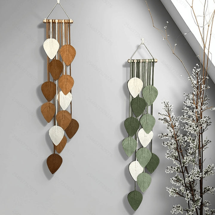 Leaf-Inspired Macrame Wall Hanging Stornfield