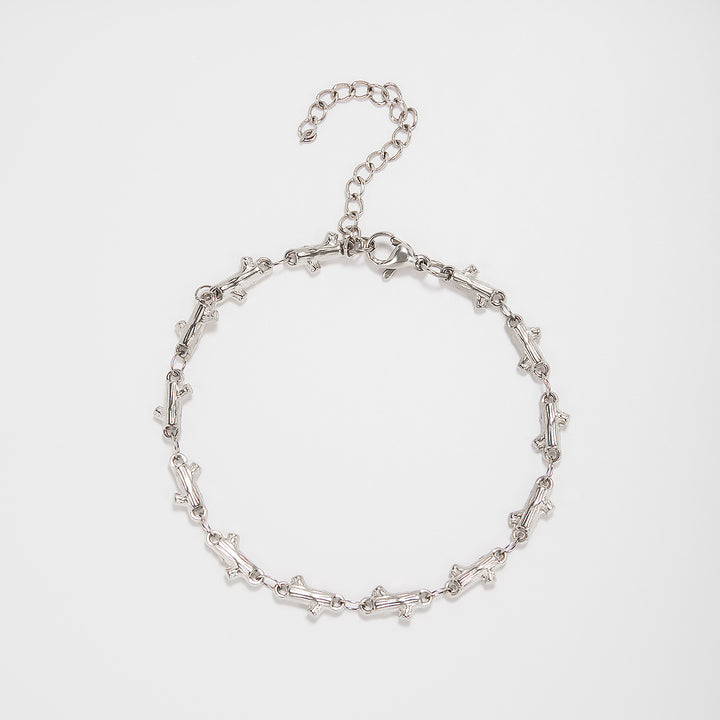 Intricate Textured Chain Bracelet Stornfield