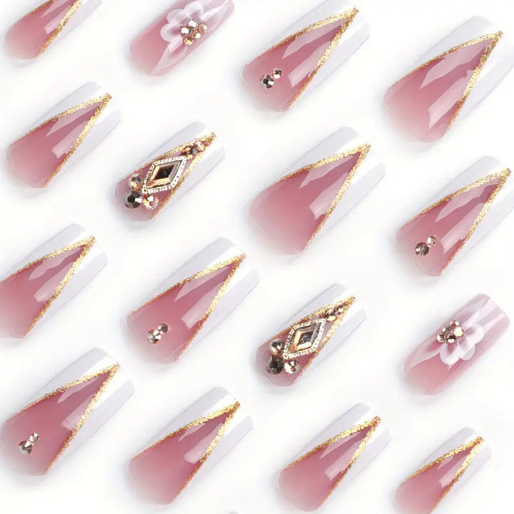 Ornate Floral Nail Art Set Stornfield