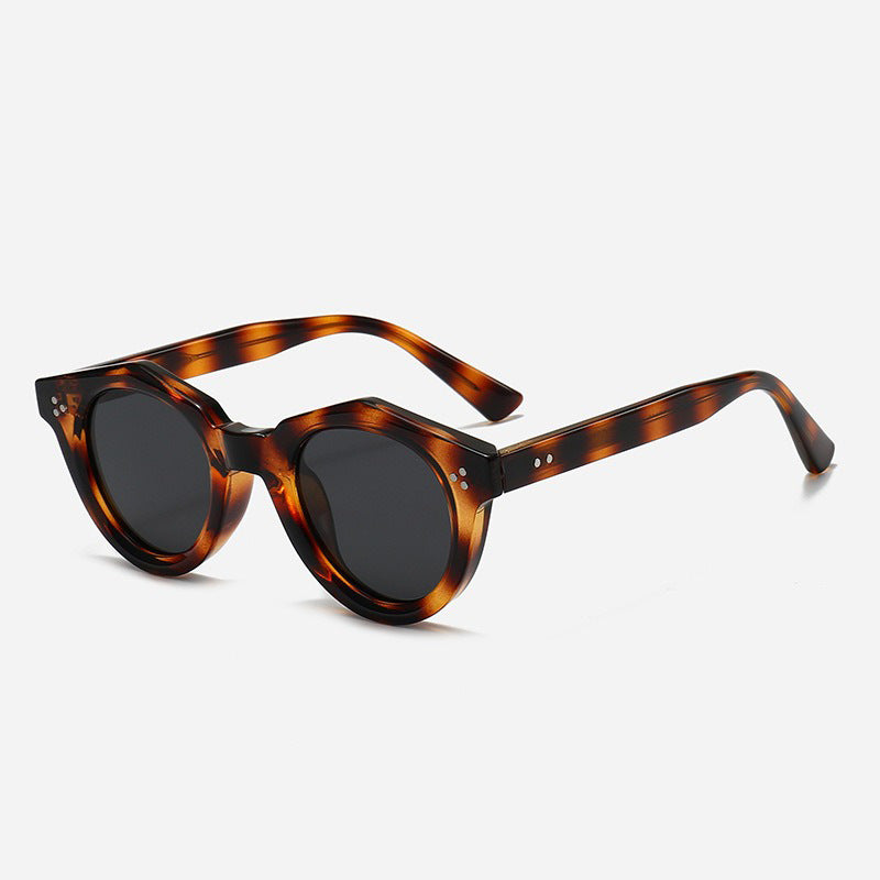 Women Designer Sunglasses with Polygonal Frame and Fashionable Accents Stornfield