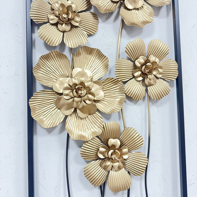 Artistic Floral Wall Metal Decor Stornfield