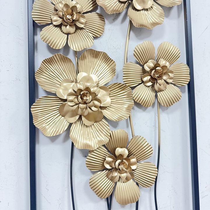 Artistic Floral Wall Metal Decor Stornfield