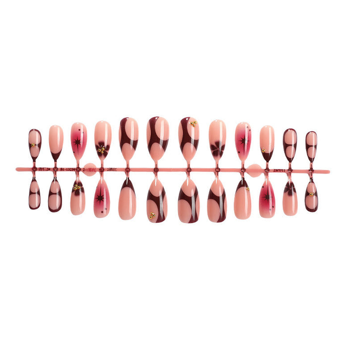 Artistic Press-On Nail Design Stornfield