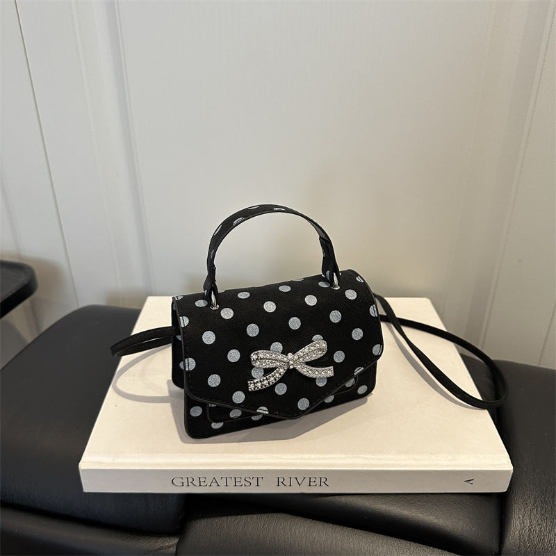 Stylish Polka Dot Handbag