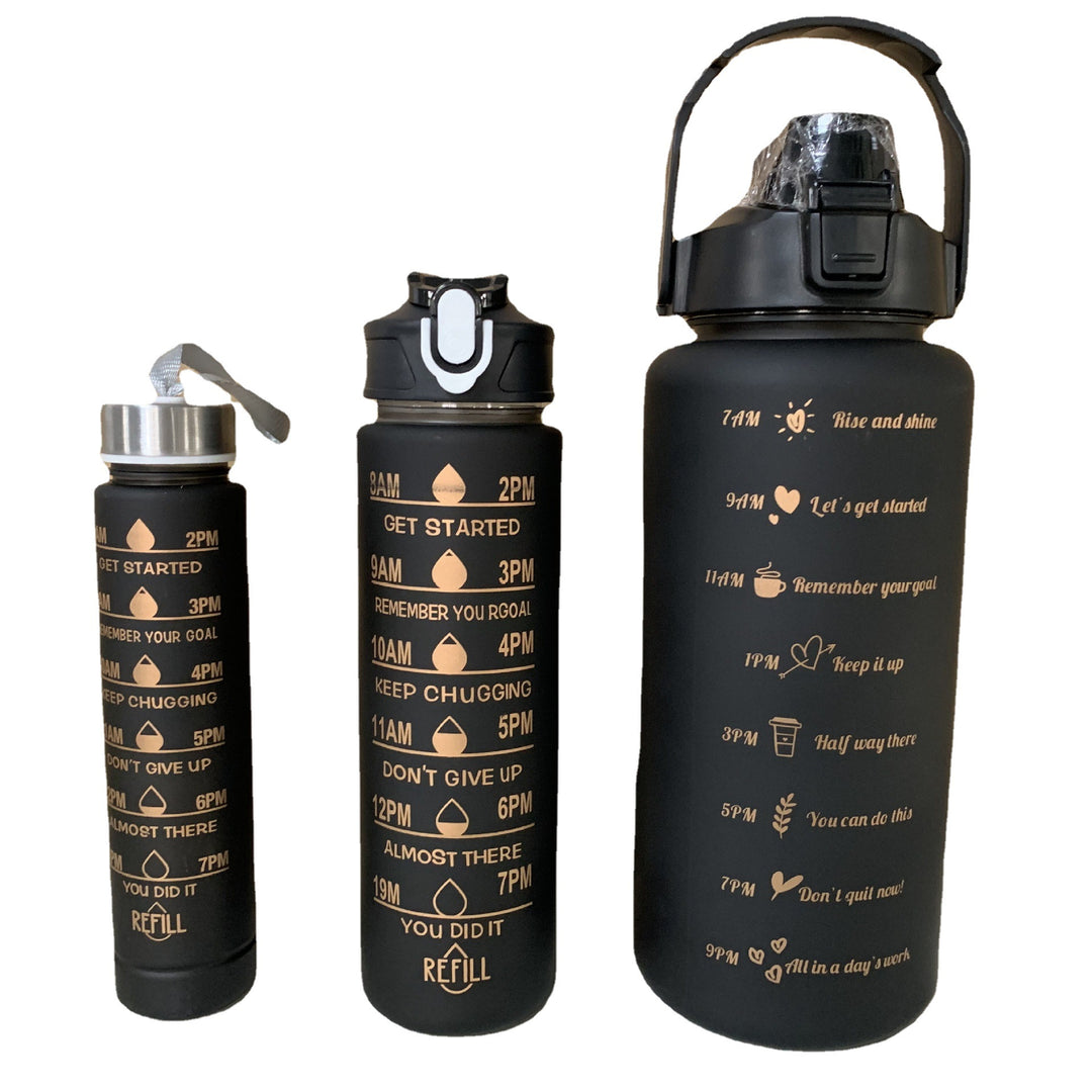 Unisex Motivating Water Bottle with Time Markings Stornfield
