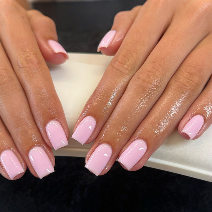Glossy Square-Cut Press-On Nail Set Stornfield