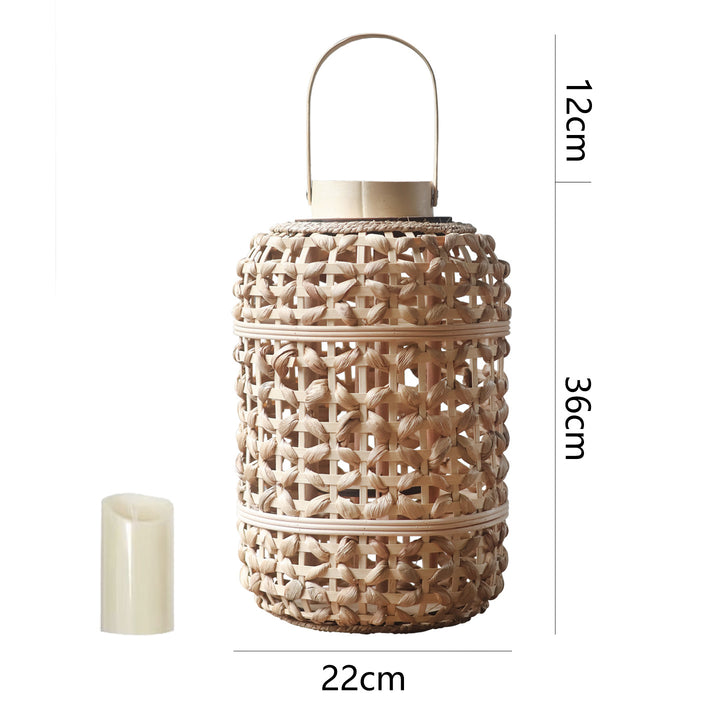 Decorative Rattan Lantern Stornfield