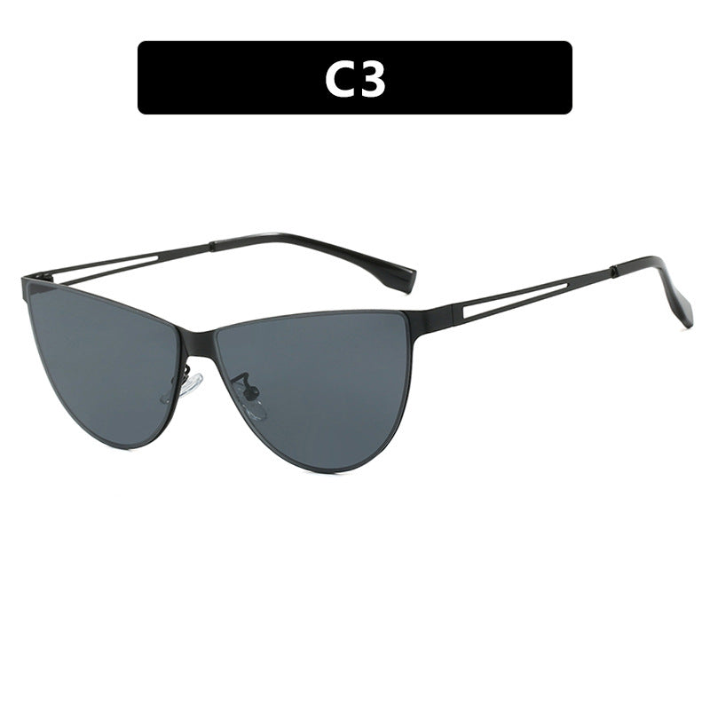 Women's Cat-Eye Sunglasses with Stylish Metal Frame and Protective UV Filter Stornfield