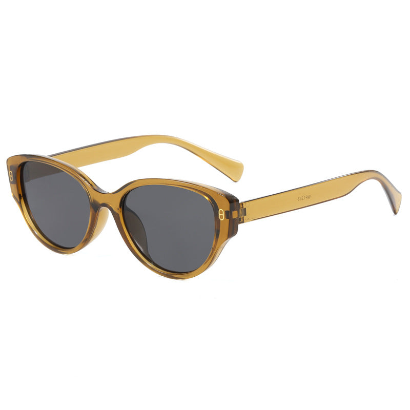 Ladies Cat-Eye Sunglasses with Modern Plastic Frame Stornfield