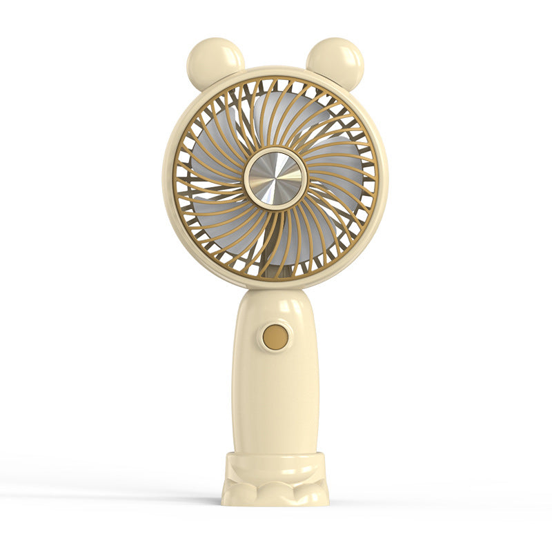 Ladies hand fan with ergonomic grip and powerful function Stornfield