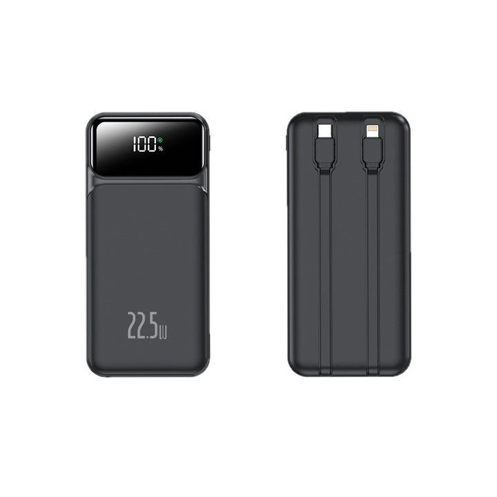 Portable power bank with intelligent USB charging port and digital display Stornfield