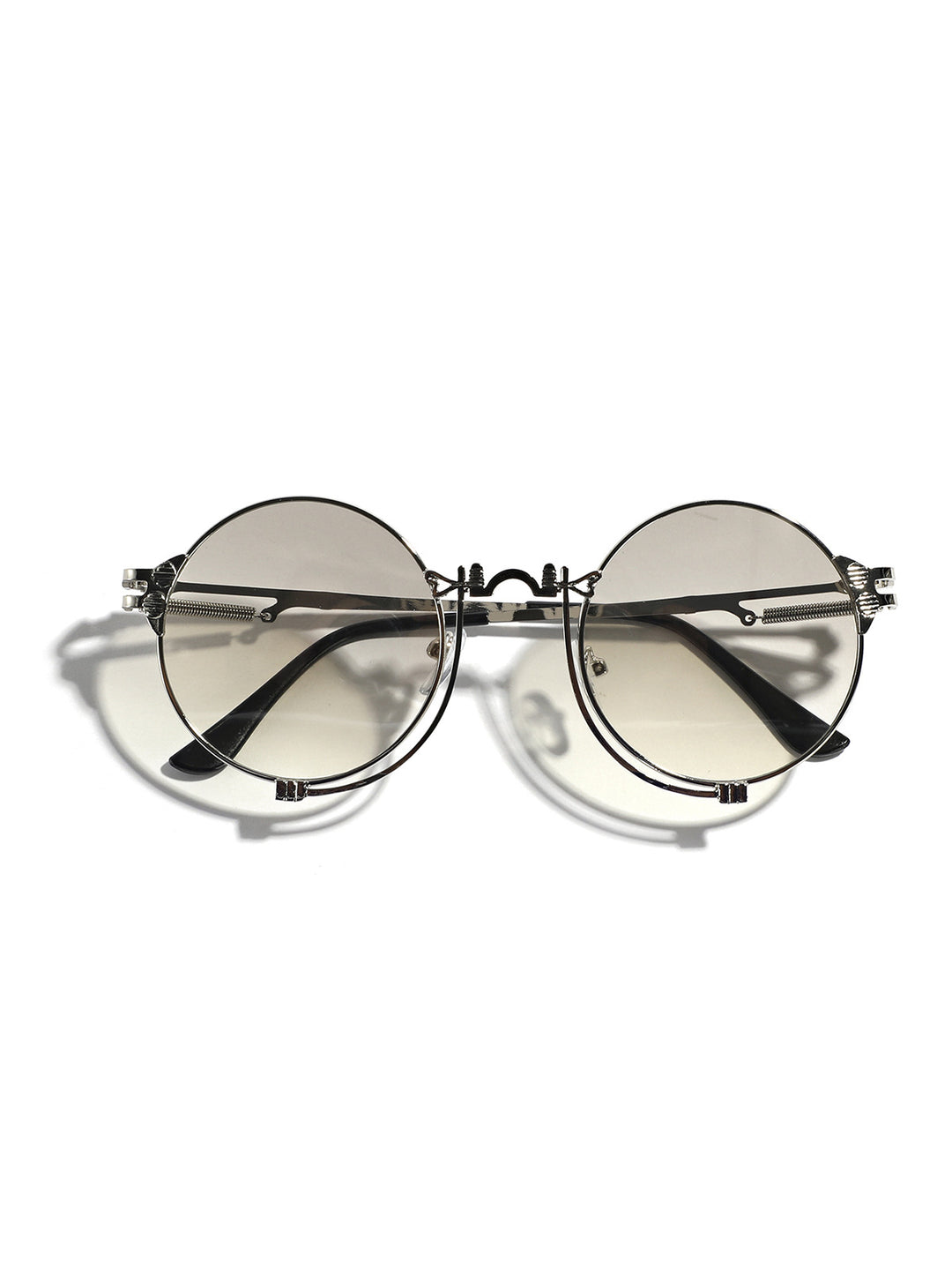 Ladies fashionable round sunglasses with high-quality metal frame Stornfield