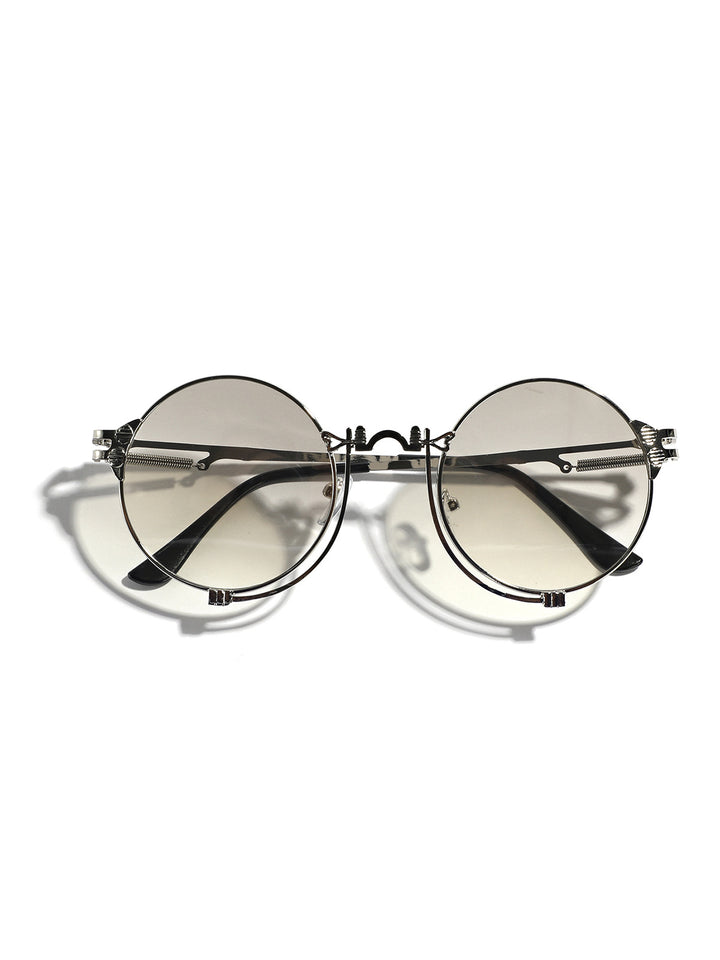 Ladies fashionable round sunglasses with high-quality metal frame Stornfield