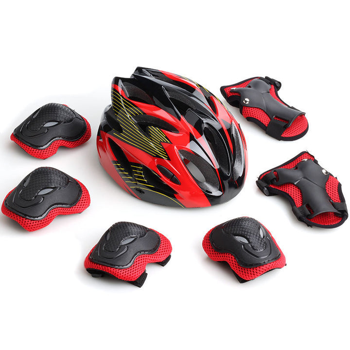 Safety Helmet and Protective Gear Set Stornfield