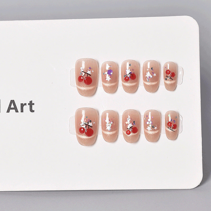 Artistic Press-On Nail Design Stornfield 1787316083