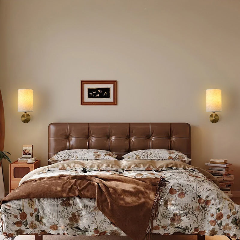 Modern Linen Wall Sconce