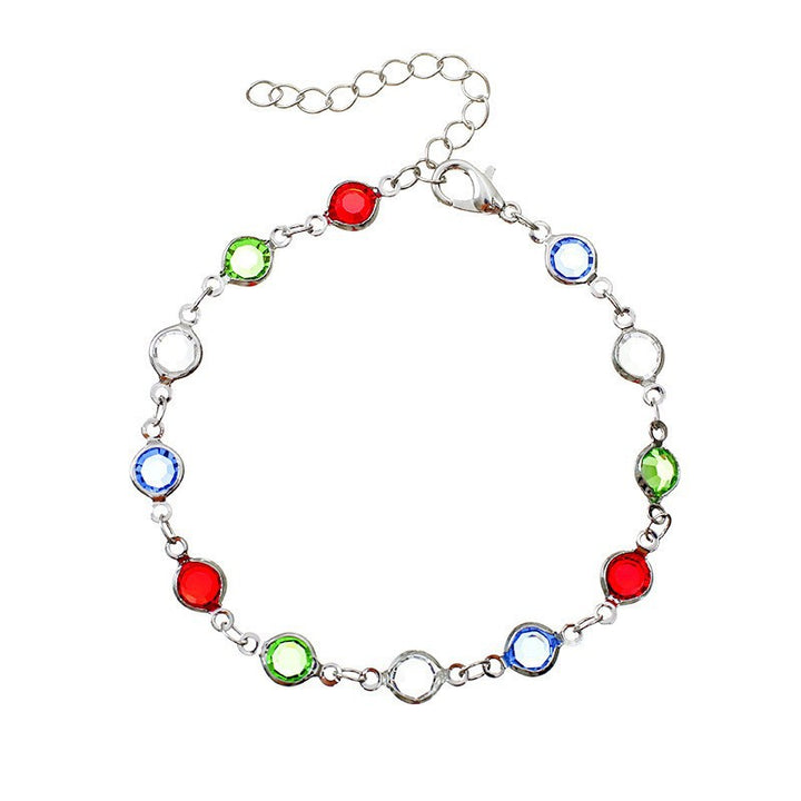 Butterfly and Daisy Charm Anklet Stornfield