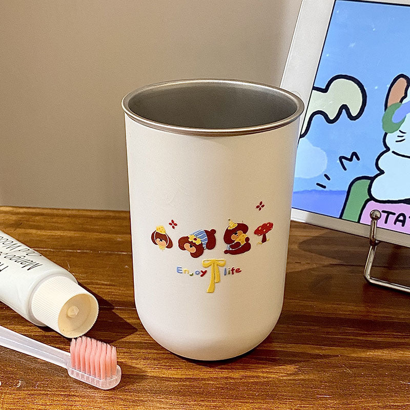 Stainless steel cup with funny animal design Stornfield