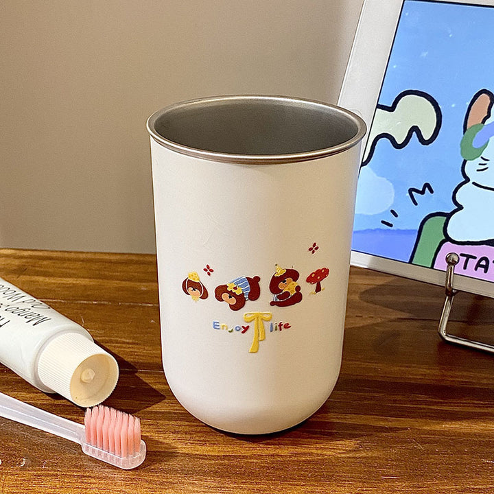 Stainless steel cup with funny animal design Stornfield