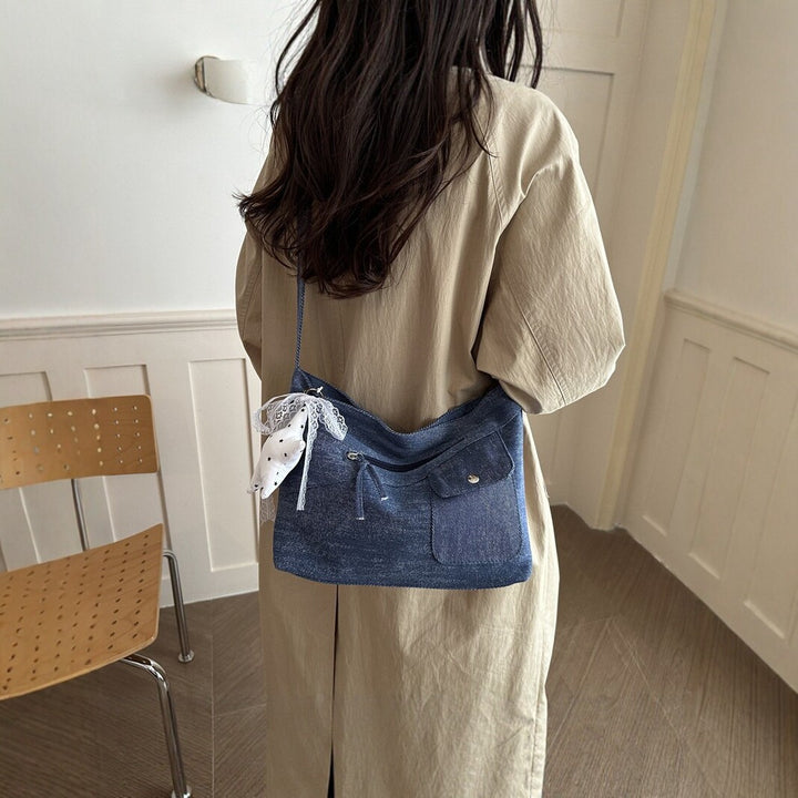 Casual Fabric Shoulder Bag