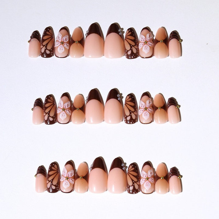 Artistic Nail Decoration Press-On Set