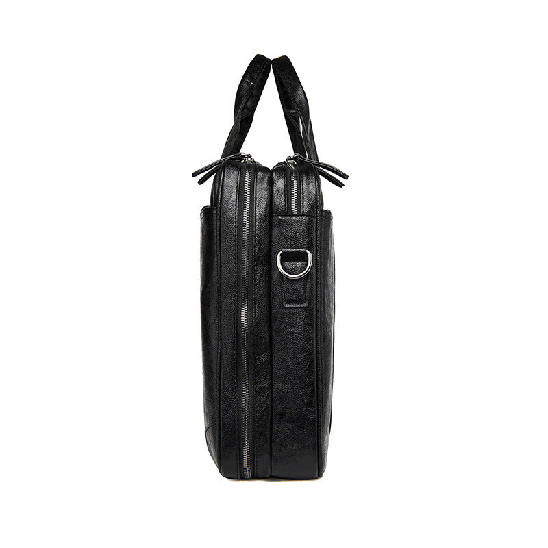 Classic Leather Business Laptop Briefcase Stornfield